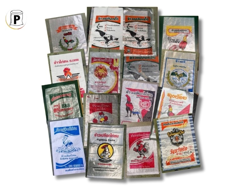 รับผลิตตามแบบ และจำหน่ายกระสอบพลาสติกสาน รับผลิตตามแบบ และจำหน่ายกระสอบพลาสติกสาน